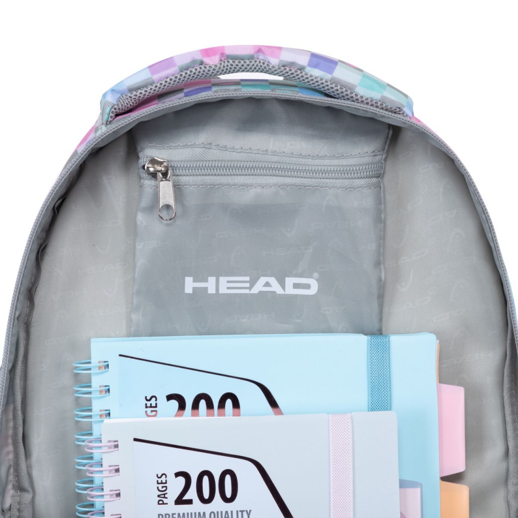 Školní batoh pro první stupeň Head CHECKERED HEARTS, AB330, 502024106