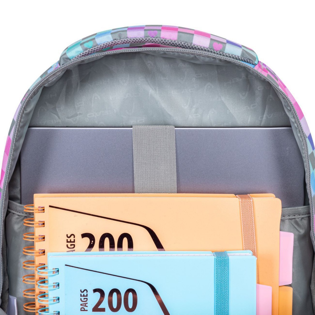 Školní batoh Head CHECKERED HEARTS, AB300, 502024107