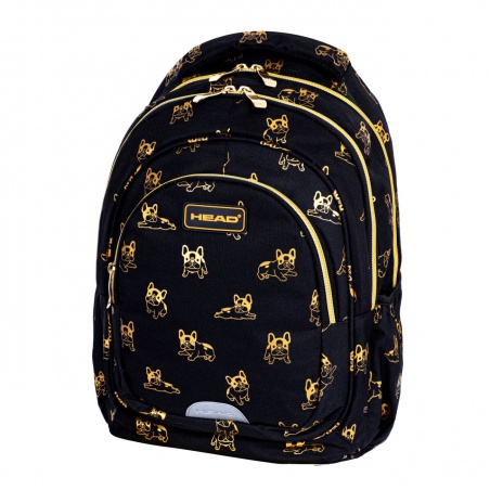 Školní batoh pro první stupeň Head GOLDEN FRENCHIE, AB330, 502024027