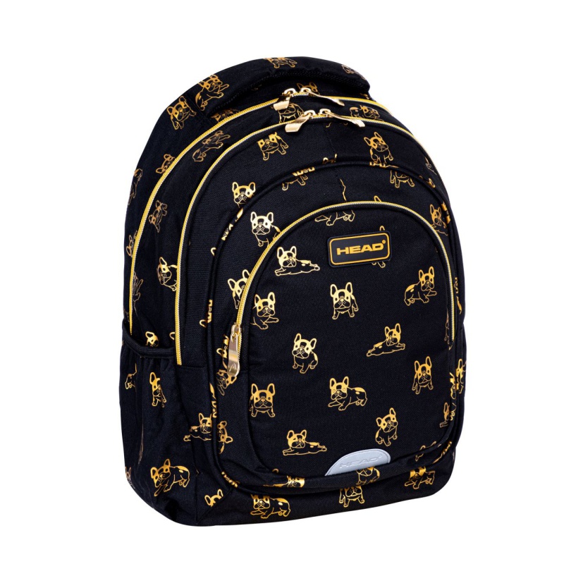 Školní batoh pro první stupeň Head GOLDEN FRENCHIE, AB330, 502024027 Školní batoh pro první stupeň Head GOLDEN FRENCHIE, AB330, 502024027