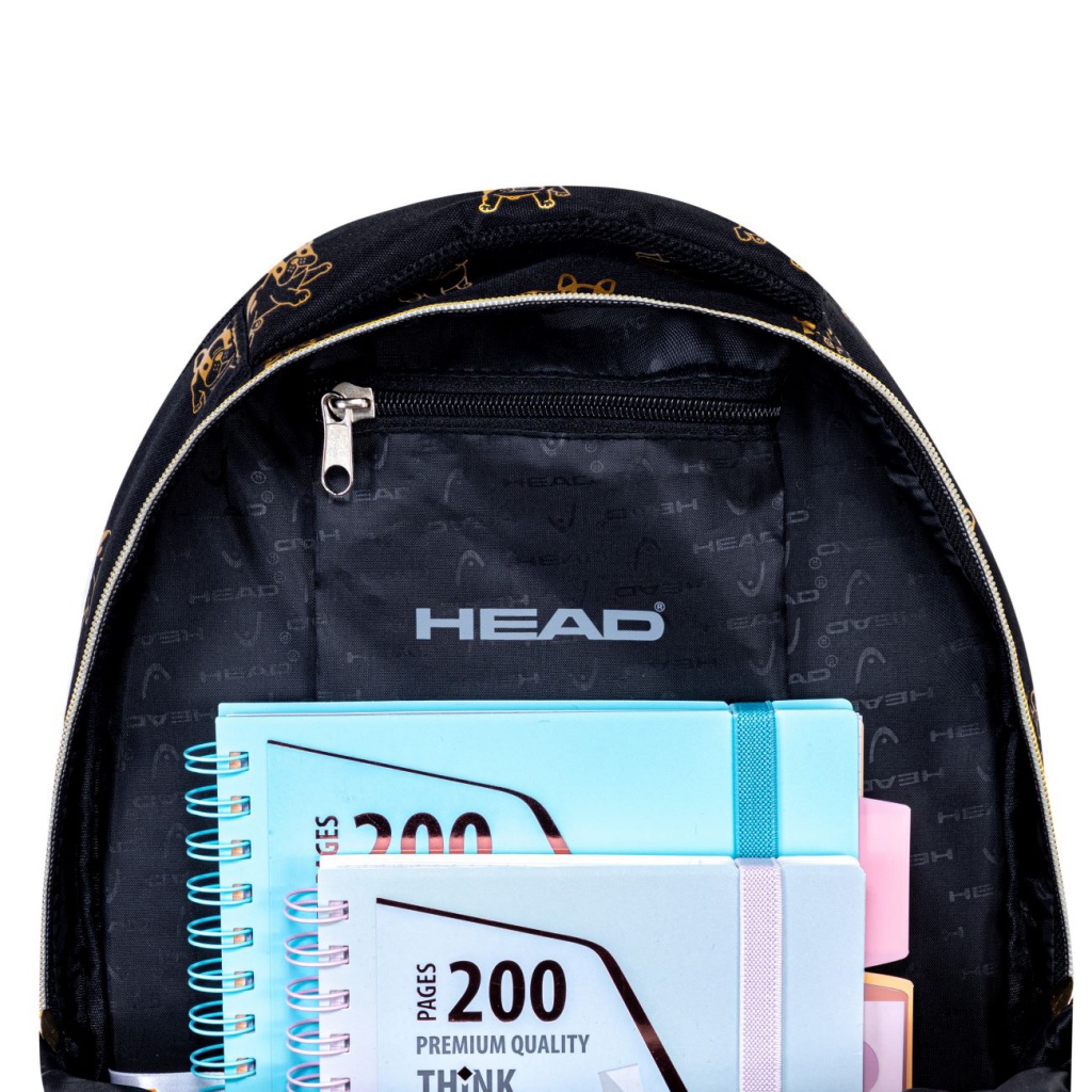 Školní batoh pro první stupeň Head GOLDEN FRENCHIE, AB330, 502024027