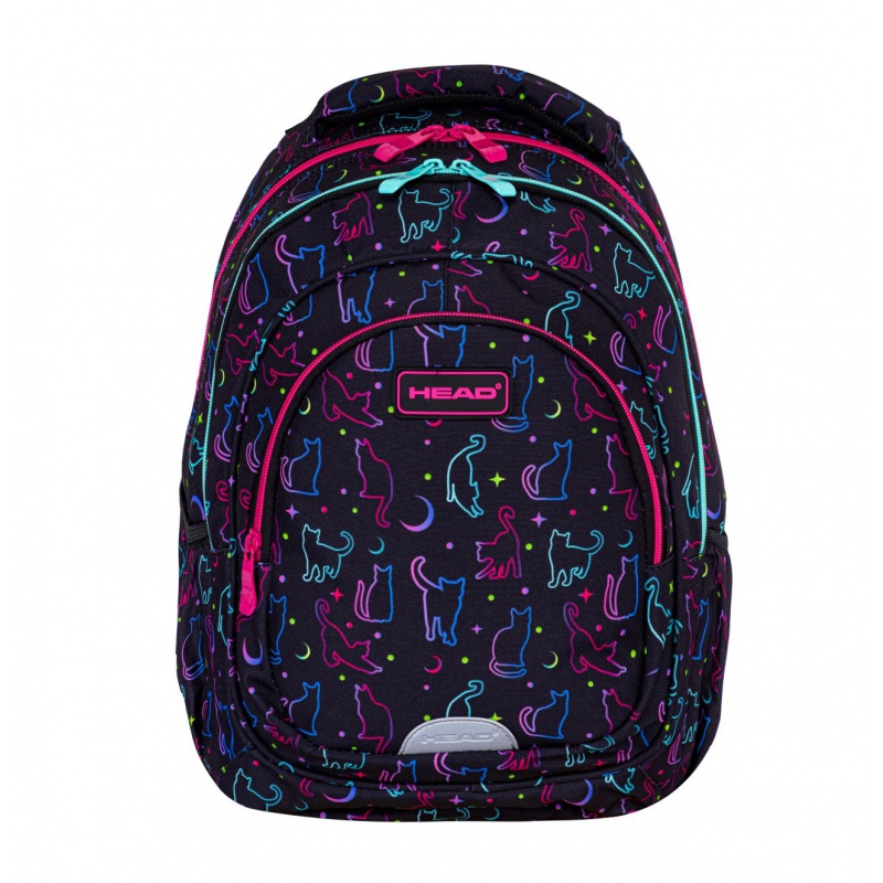 Školní batoh pro první stupeň Head NIGHT CAT, AB330, 502024048 Školní batoh pro první stupeň Head NIGHT CAT, AB330, 502024048