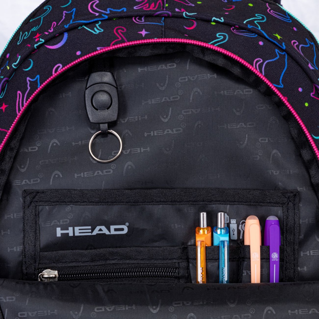 Školní batoh Head NIGHT CAT, AB300, 502024110