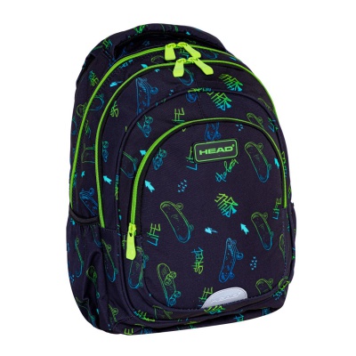 Školní batoh pro první stupeň Head SKATE LIFESTYLE, AB330, 502024037 Školní batoh pro první stupeň Head SKATE LIFESTYLE, AB330, 502024037