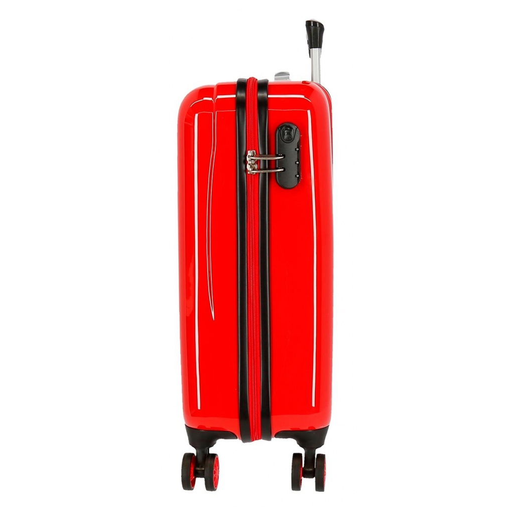 Luxusný detský ABS cestovný kufor PAW PATROL Red, 34L – štýlový a bezpečný