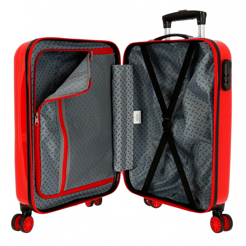 Luxusní dětský ABS cestovní kufr PAW PATROL Red, 55x38x20cm, 34L, 2191722