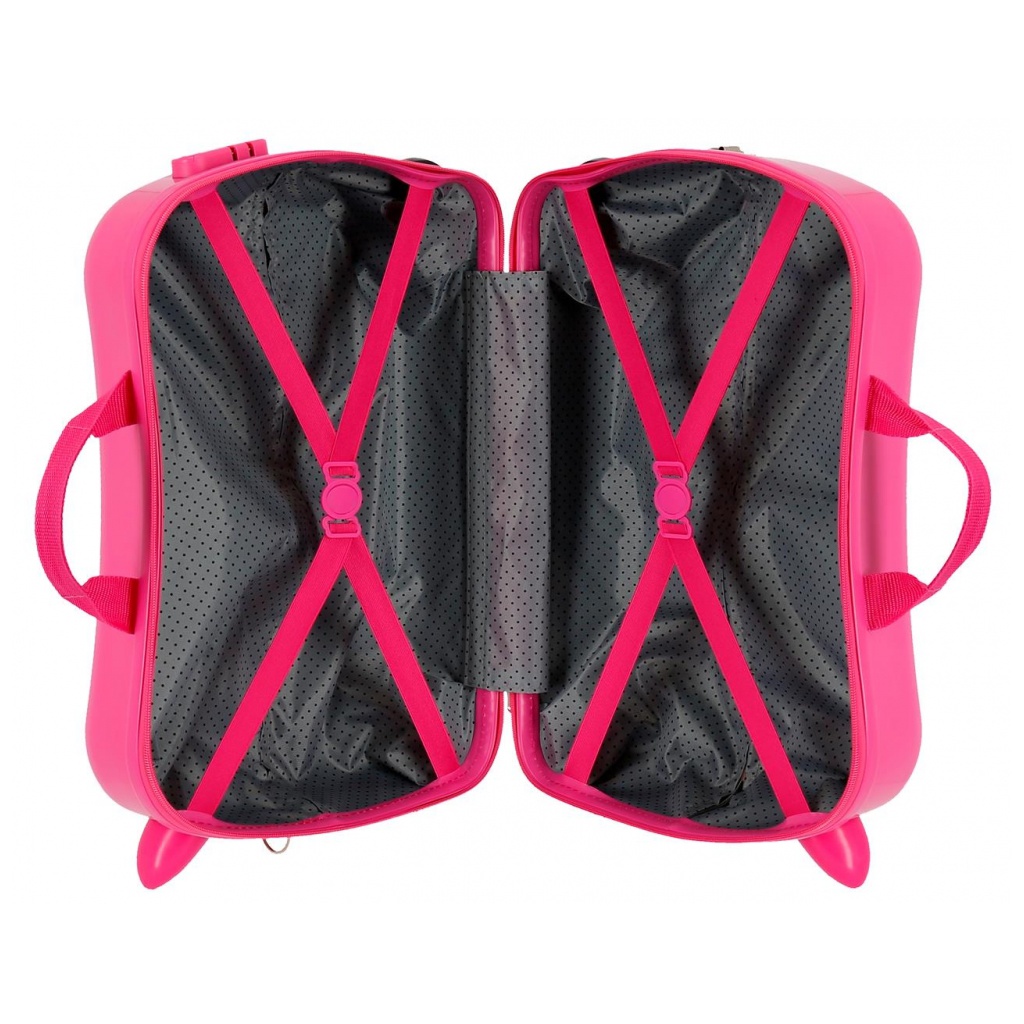 Detský cestovný kufor PAW PATROL Playful Fucsia, 34L – bezpečný a zábavný kufor