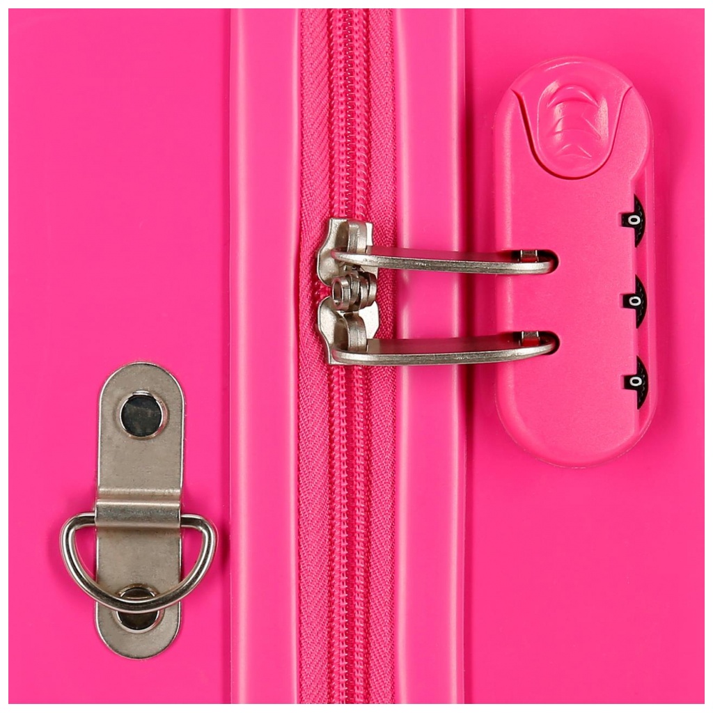 Dětský cestovní kufr na kolečkách / odrážedlo PAW PATROL Pink, 38L, 2199823