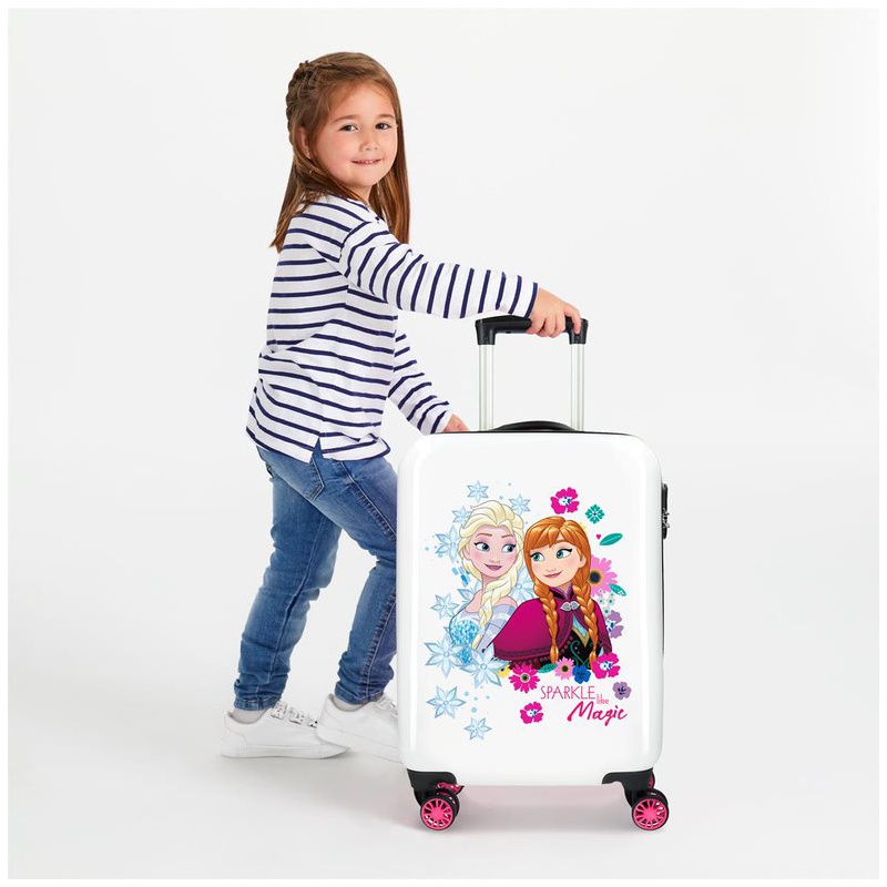 Luxusní dětský ABS cestovní kufr DISNEY FROZEN Sparkle, 55x38x20cm, 34L, 2421461 Luxusní dětský ABS cestovní kufr DISNEY FROZEN Sparkle, 55x38x20cm, 34L, 2421461