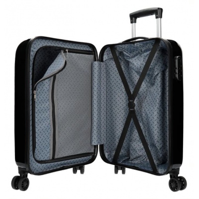 Luxusný ABS cestovný kufor SPIDERMAN Black, 55x38x20cm, 34L, 2411765 Luxusný ABS cestovný kufor SPIDERMAN Black, 55x38x20cm, 34L, 2411765