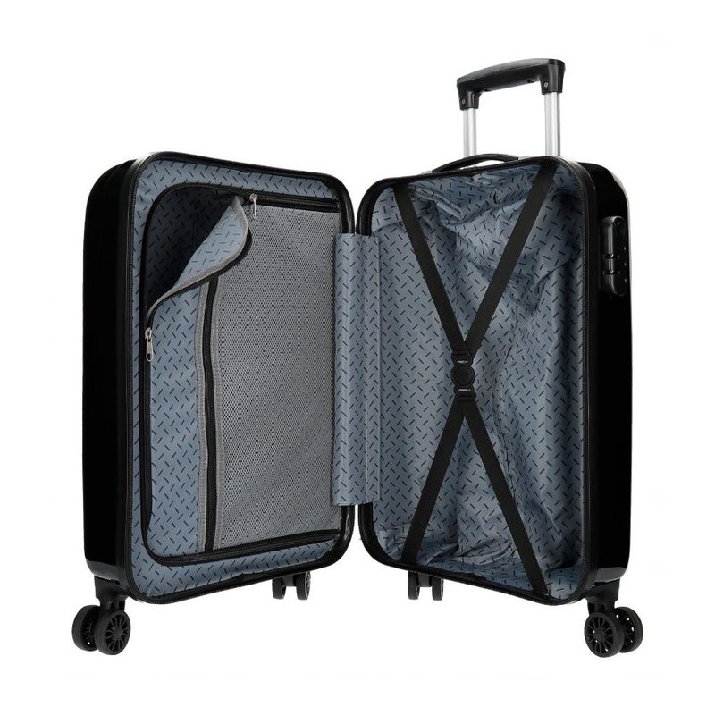 Luxusní ABS cestovní kufr SPIDERMAN Black, 55x38x20cm, 34L, 2411765 Luxusní ABS cestovní kufr SPIDERMAN Black, 55x38x20cm, 34L, 2411765