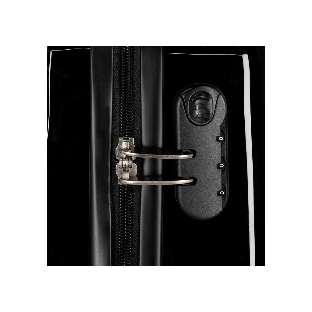 Luxusní ABS cestovní kufr SPIDERMAN Black, 55x38x20cm, 34L, 2411765