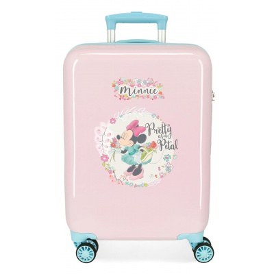 Luxusný detský ABS cestovný kufor MINNIE MOUSE Florals, 55x38x20cm, 34L, 2411721 Luxusný detský ABS cestovný kufor MINNIE MOUSE Florals, 55x38x20cm, 34L, 2411721