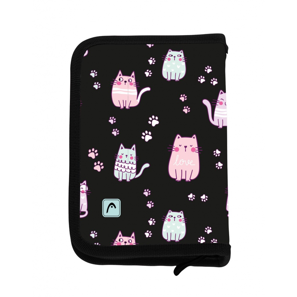 Vyklápěcí penál bez náplně Head LOVELY KITTY, AC1, 503024034