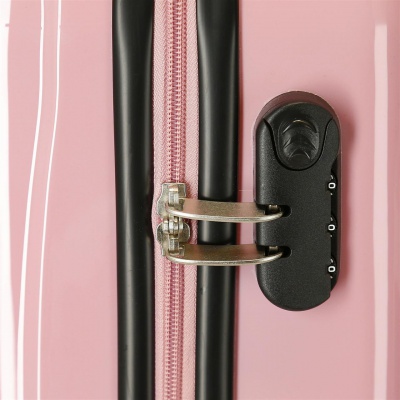 Luxusný detský ABS cestovný kufor MICKEY MOUSE Outline Pink, 34L – ružový kufor s Mickey Mouse Luxusný detský ABS cestovný kufor MICKEY MOUSE Outline Pink, 34L – ružový kufor s Mickey Mouse