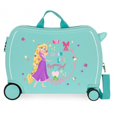 Detský cestovný kufor na kolieskach / odrážadlo PRINCESS Rapunzel, 34L, 4489823 Detský cestovný kufor na kolieskach / odrážadlo PRINCESS Rapunzel, 34L, 4489823