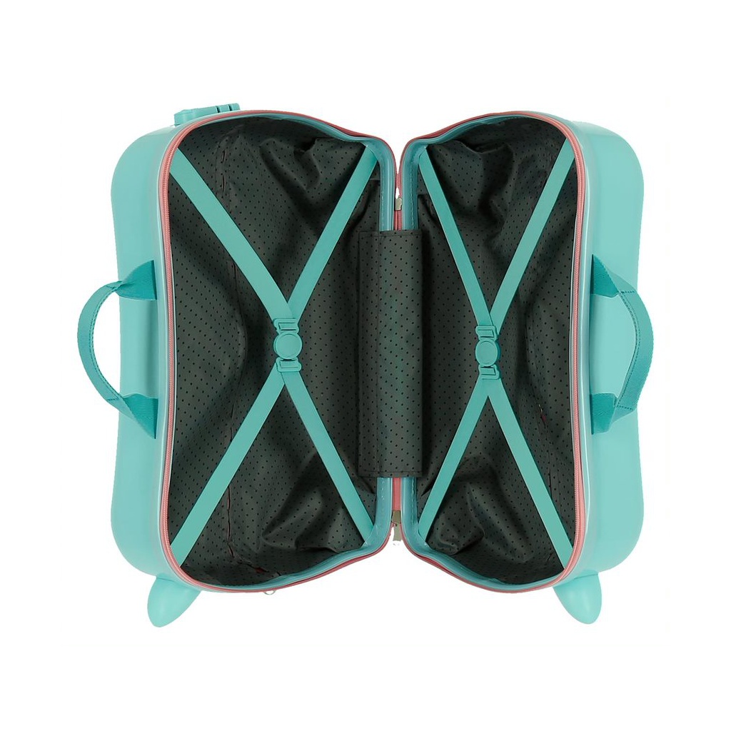 Dětský cestovní kufr na kolečkách / odrážedlo PRINCESS Rapunzel, 34L, 4489823