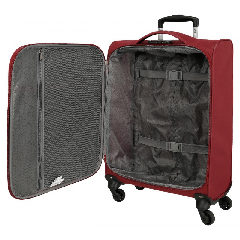 Textilný cestovný kufor ROLL ROAD ROYCE Red / Červený, 55x40x20cm, 39L, 5019124 (small) Textilný cestovný kufor ROLL ROAD ROYCE Red / Červený, 55x40x20cm, 39L, 5019124 (small)