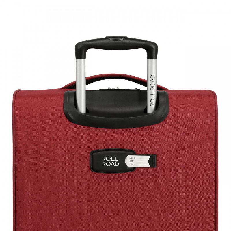 Textilný cestovný kufor ROLL ROAD ROYCE Red / Červený, 55x40x20cm, 39L, 5019124 (small) Textilný cestovný kufor ROLL ROAD ROYCE Red / Červený, 55x40x20cm, 39L, 5019124 (small)