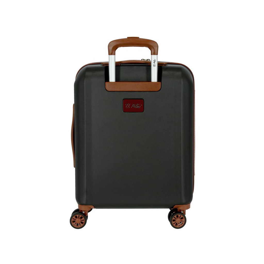 Sada ABS cestovných kufrov EL POTRO Ocuri Grey – 55x40x20 cm, 70x49x28 cm