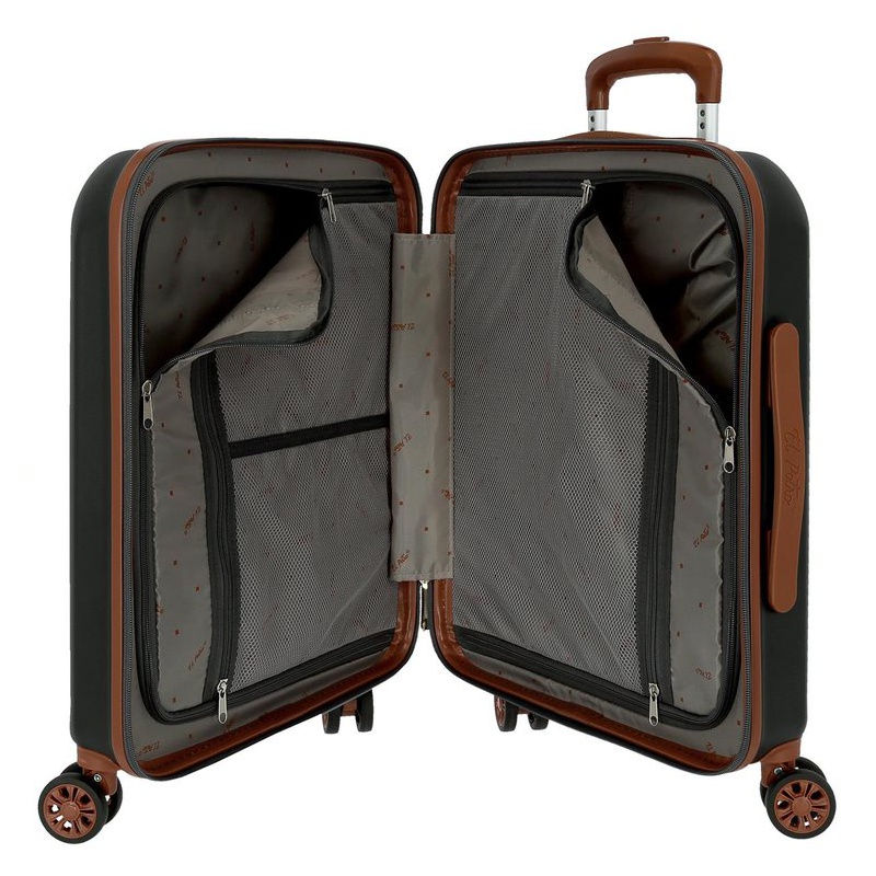 Sada ABS cestovných kufrov EL POTRO Ocuri Grey – 55x40x20 cm, 70x49x28 cm Sada ABS cestovných kufrov EL POTRO Ocuri Grey – 55x40x20 cm, 70x49x28 cm