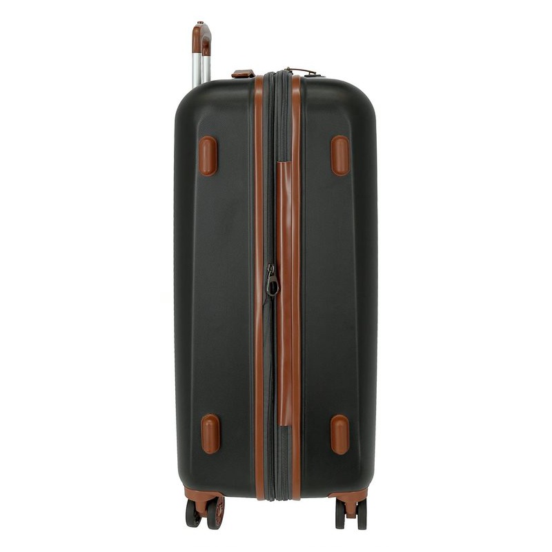 EL POTRO Ocuri Grey, Sada luxusních ABS cestovních kufrů 70cm/55cm, 5128921 EL POTRO Ocuri Grey, Sada luxusních ABS cestovních kufrů 70cm/55cm, 5128921
