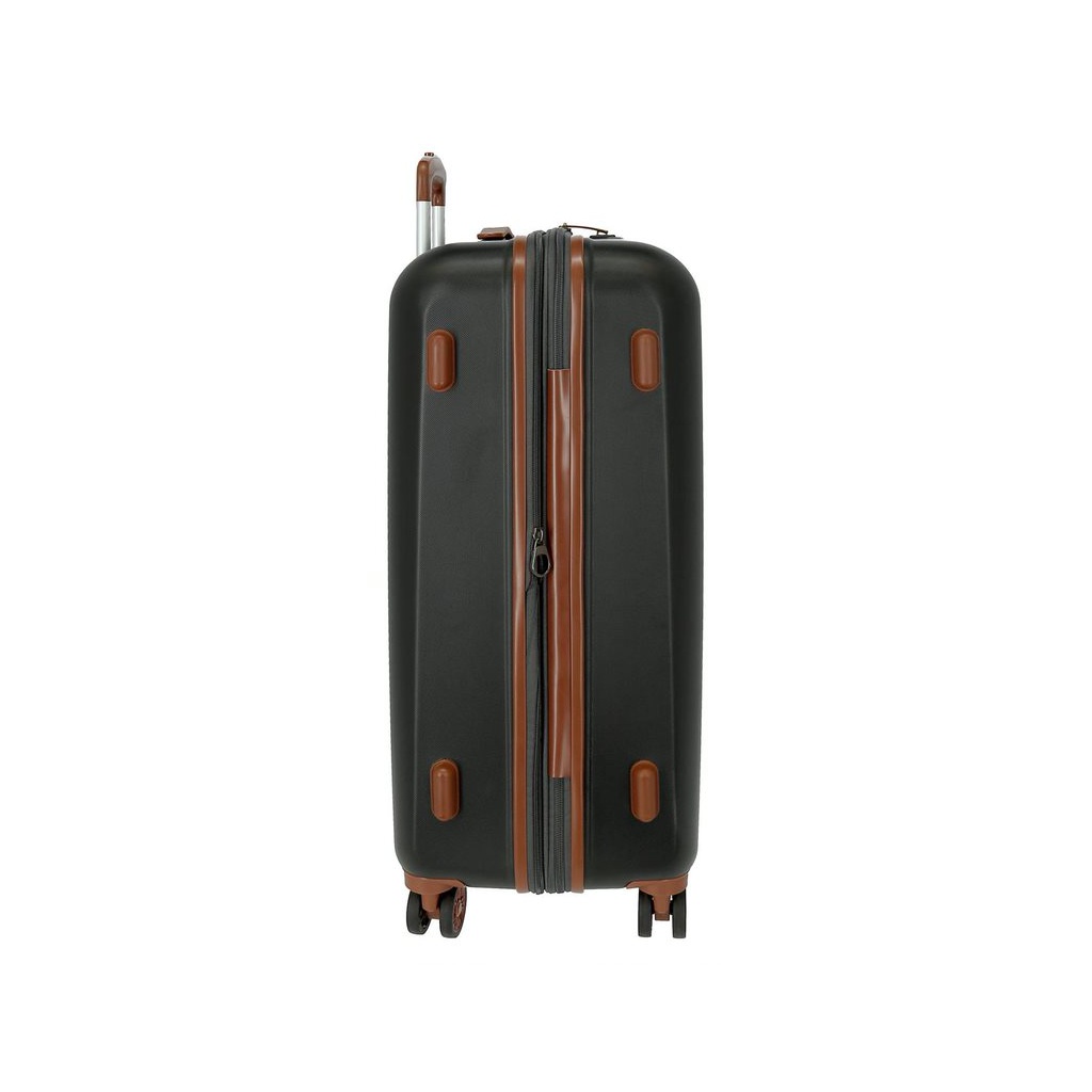 EL POTRO Ocuri Grey, Sada luxusních ABS cestovních kufrů 70cm/55cm, 5128921