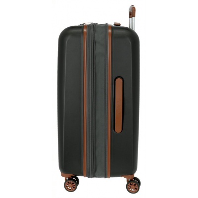 Sada ABS cestovných kufrov EL POTRO Ocuri Grey – 55x40x20 cm, 70x49x28 cm Sada ABS cestovných kufrov EL POTRO Ocuri Grey – 55x40x20 cm, 70x49x28 cm