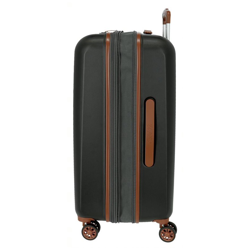 Sada ABS cestovných kufrov EL POTRO Ocuri Grey – 55x40x20 cm, 70x49x28 cm Sada ABS cestovných kufrov EL POTRO Ocuri Grey – 55x40x20 cm, 70x49x28 cm