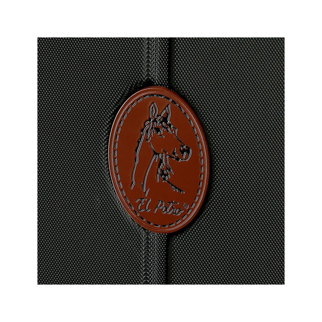 Sada ABS cestovných kufrov EL POTRO Ocuri Grey – 55x40x20 cm, 70x49x28 cm