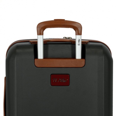 Sada ABS cestovných kufrov EL POTRO Ocuri Grey – 55x40x20 cm, 70x49x28 cm Sada ABS cestovných kufrov EL POTRO Ocuri Grey – 55x40x20 cm, 70x49x28 cm