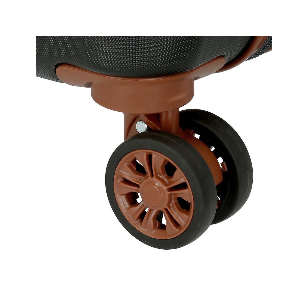 EL POTRO Ocuri Grey, Sada luxusních ABS cestovních kufrů 70cm/55cm, 5128921