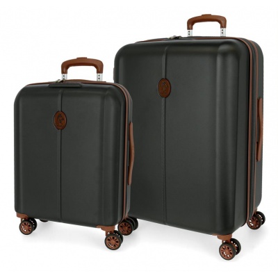 Sada ABS cestovných kufrov EL POTRO Ocuri Grey – 55x40x20 cm, 70x49x28 cm Sada ABS cestovných kufrov EL POTRO Ocuri Grey – 55x40x20 cm, 70x49x28 cm