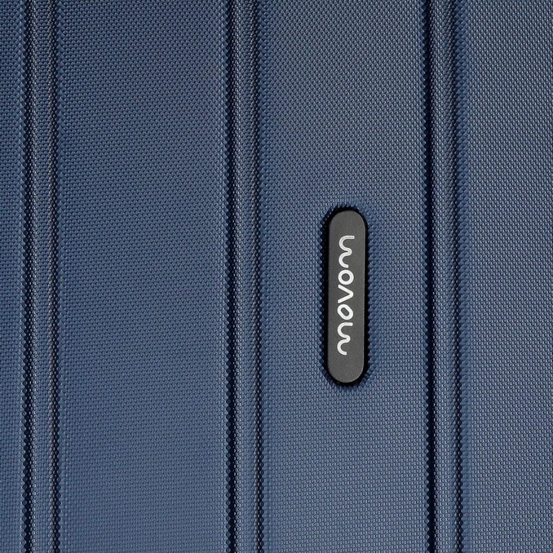 MOVOM Wood Navy Blue, Škrupinový cestovný kufor, 55x40x20cm, 38L, 5319164 (small)