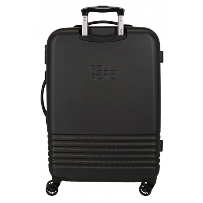 Sada luxusných ABS cestovných kufrov INDIA Negro, 70cm/55cm, 5089521 Sada luxusných ABS cestovných kufrov INDIA Negro, 70cm/55cm, 5089521