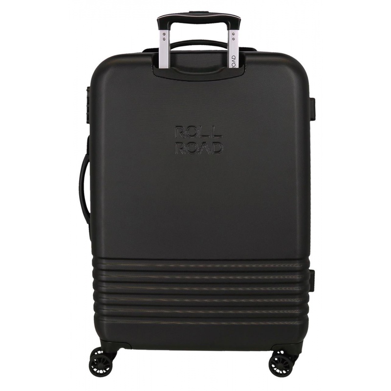 Sada luxusných ABS cestovných kufrov INDIA Negro, 70cm/55cm, 5089521 Sada luxusných ABS cestovných kufrov INDIA Negro, 70cm/55cm, 5089521