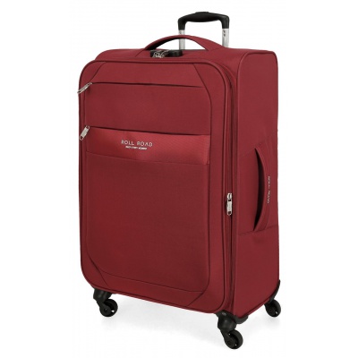 Textilný cestovný kufor ROLL ROAD ROYCE Red / Červený, 76x48x29cm, 93L, 5019324 (large) Textilný cestovný kufor ROLL ROAD ROYCE Red / Červený, 76x48x29cm, 93L, 5019324 (large)