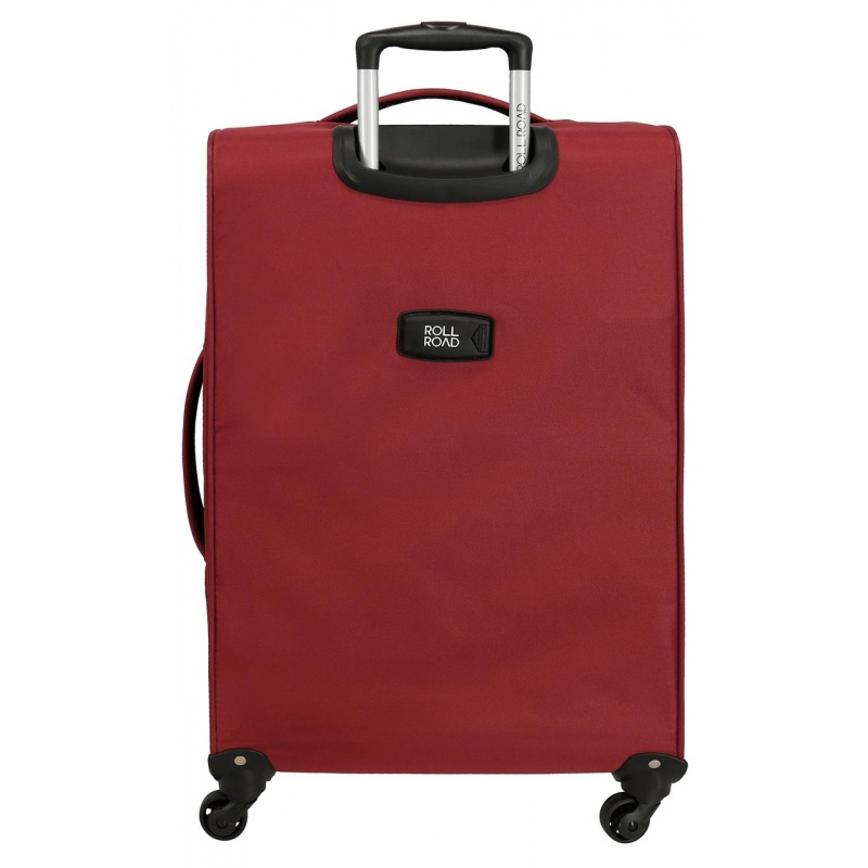 Textilný cestovný kufor ROLL ROAD ROYCE Red / Červený, 76x48x29cm, 93L, 5019324 (large) Textilný cestovný kufor ROLL ROAD ROYCE Red / Červený, 76x48x29cm, 93L, 5019324 (large)