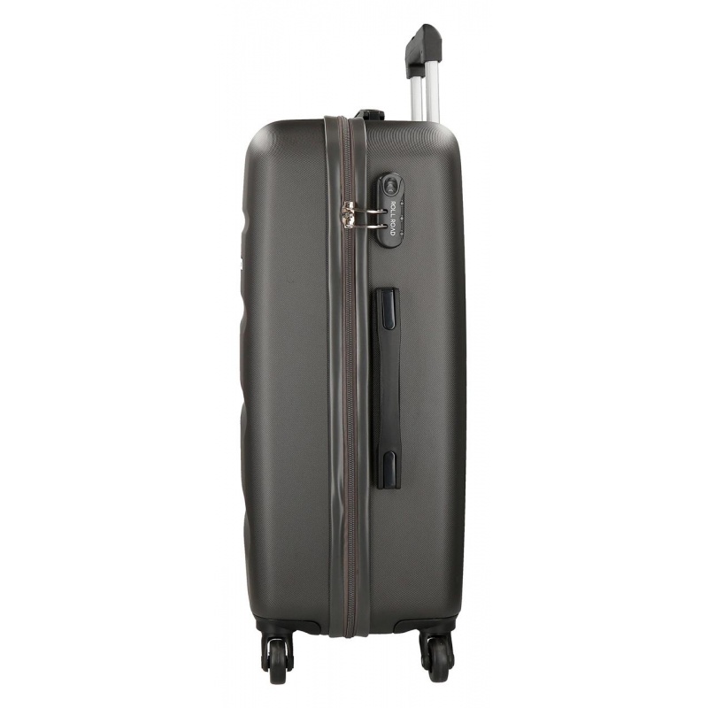 ABS Cestovní kufr ROLL ROAD FLEX Antracita, 75x52x28cm, 91L, 5849361 (large) ABS Cestovní kufr ROLL ROAD FLEX Antracita, 75x52x28cm, 91L, 5849361 (large)