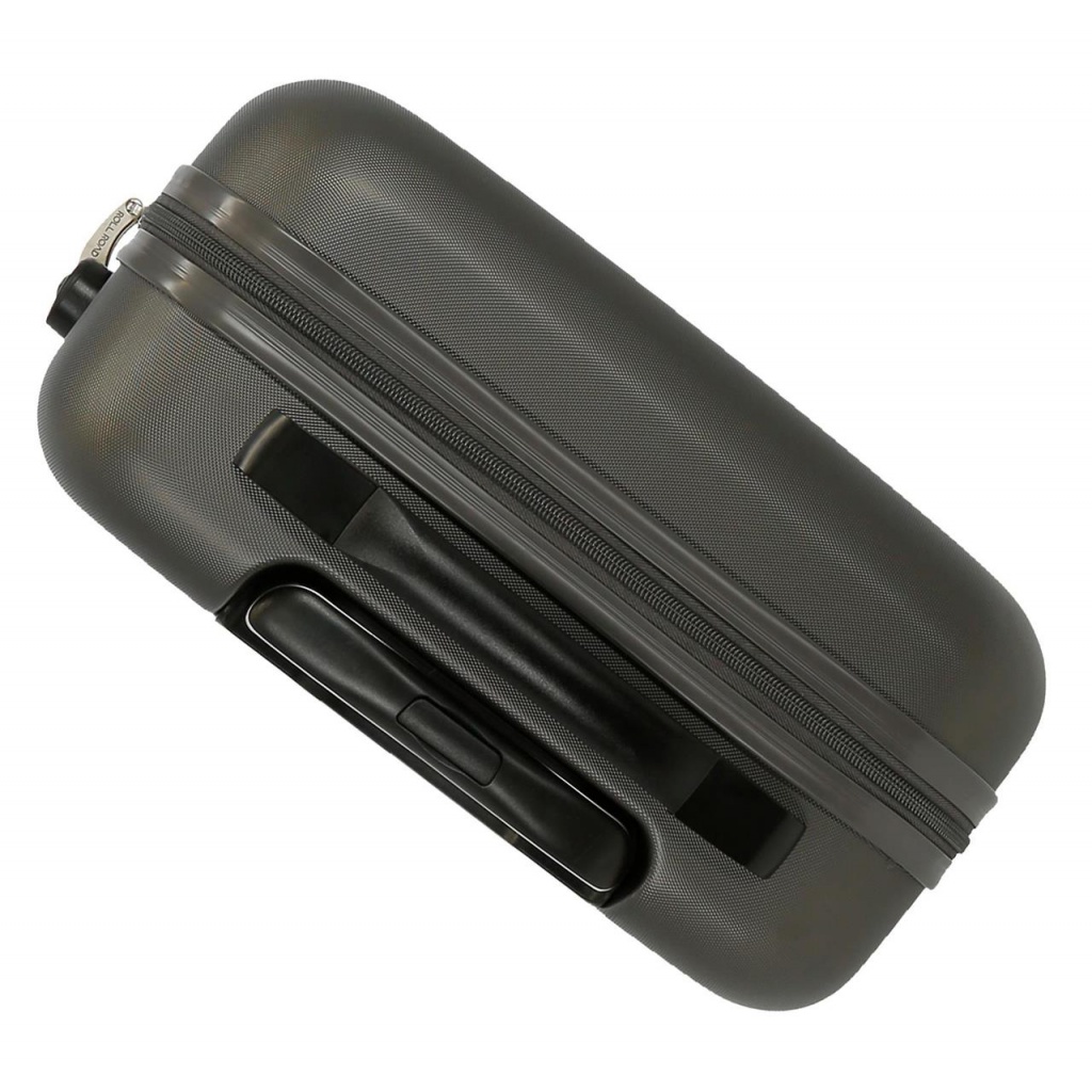 India Antracita – cestovný kufor ABS 38 l, príručná batožina Joumma Bags