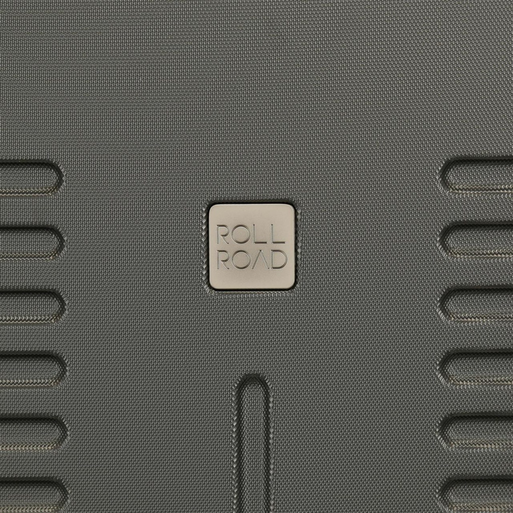 ABS Cestovní kufr INDIA Antracita, 55x40x20cm, 38L, 5089122 (small)