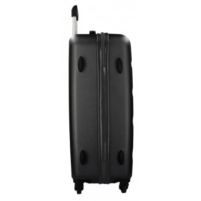 ROLL ROAD Flex Black, Sada ABS cestovných kufrov, 55-65cm, 5849560 ROLL ROAD Flex Black, Sada ABS cestovných kufrov, 55-65cm, 5849560