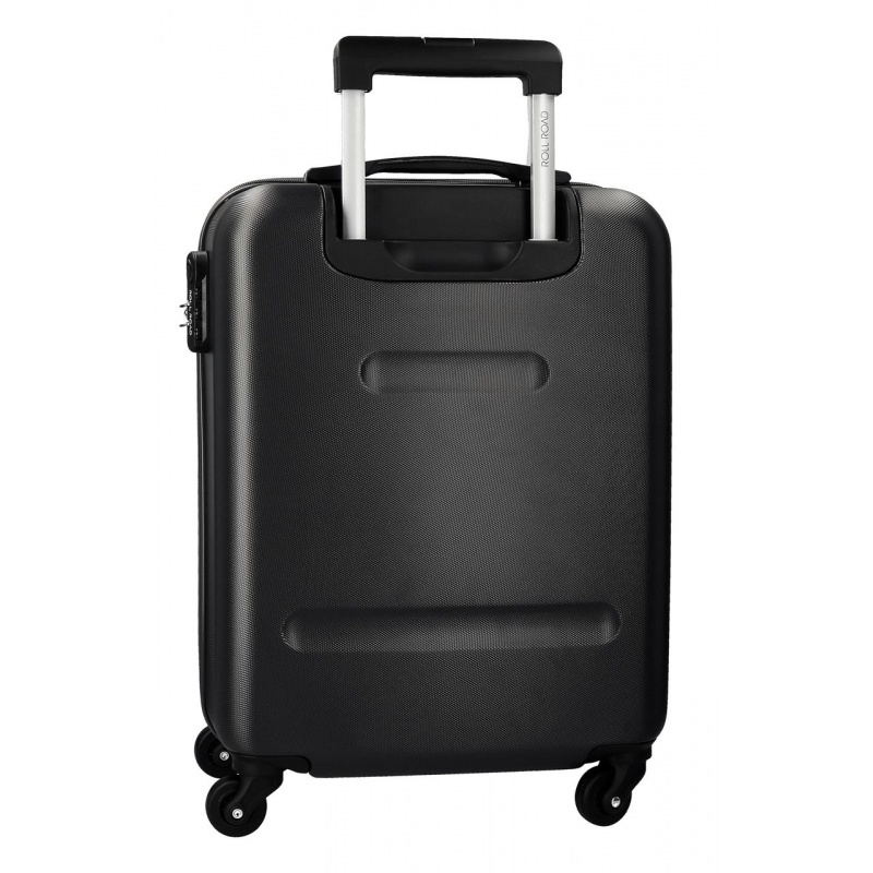 ROLL ROAD Flex Black, Sada ABS cestovných kufrov, 55-65cm, 5849560 ROLL ROAD Flex Black, Sada ABS cestovných kufrov, 55-65cm, 5849560
