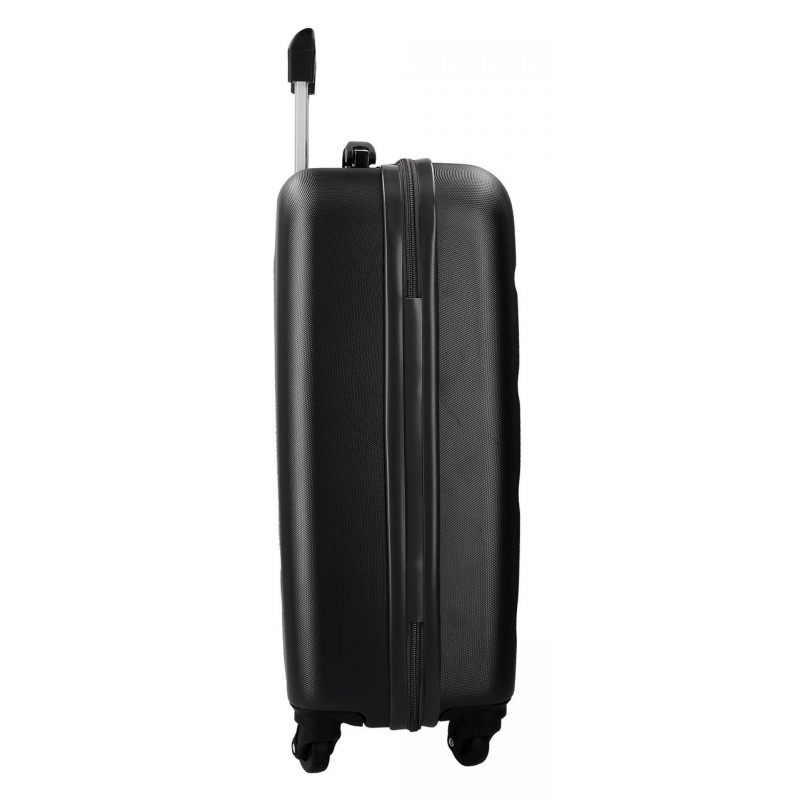 ROLL ROAD Flex Black, Sada ABS cestovných kufrov, 55-65cm, 5849560 ROLL ROAD Flex Black, Sada ABS cestovných kufrov, 55-65cm, 5849560