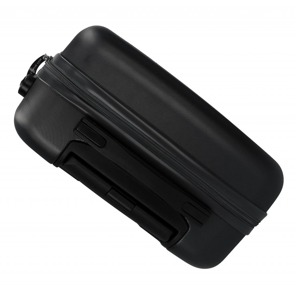 Sada ABS cestovních kufrů ROLL ROAD FLEX Black/Černé, 55-65cm, 5849560