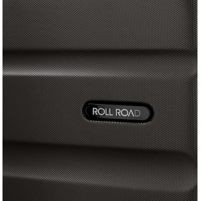 ROLL ROAD Flex Black, Sada ABS cestovných kufrov, 55-65cm, 5849560 ROLL ROAD Flex Black, Sada ABS cestovných kufrov, 55-65cm, 5849560