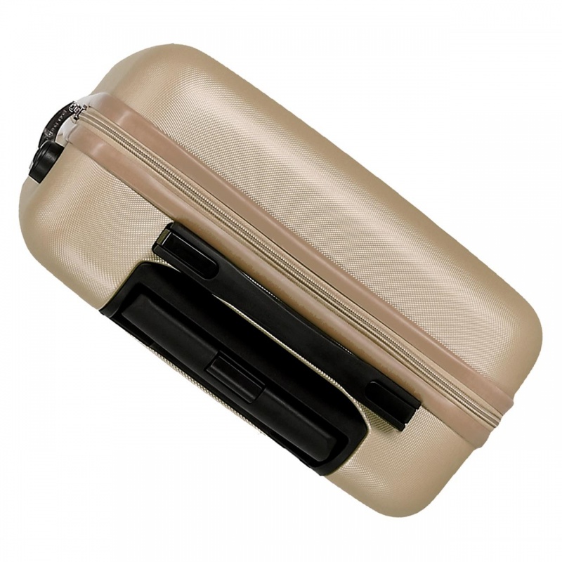 ROLL ROAD Flex Champagne, ABS Cestovný kufor, 55x38x20cm, 35L – kufor na cesty ROLL ROAD Flex Champagne, ABS Cestovný kufor, 55x38x20cm, 35L – kufor na cesty