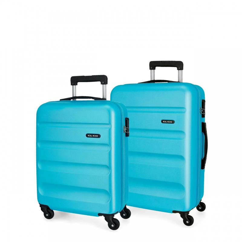 ROLL ROAD Flex Azul Claro, Sada ABS cestovných kufrov, 55-65cm, 584956A ROLL ROAD Flex Azul Claro, Sada ABS cestovných kufrov, 55-65cm, 584956A