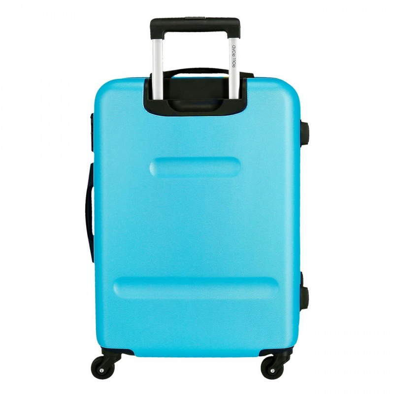 ROLL ROAD Flex Azul Claro, Sada ABS cestovných kufrov, 55-65cm, 584956A ROLL ROAD Flex Azul Claro, Sada ABS cestovných kufrov, 55-65cm, 584956A