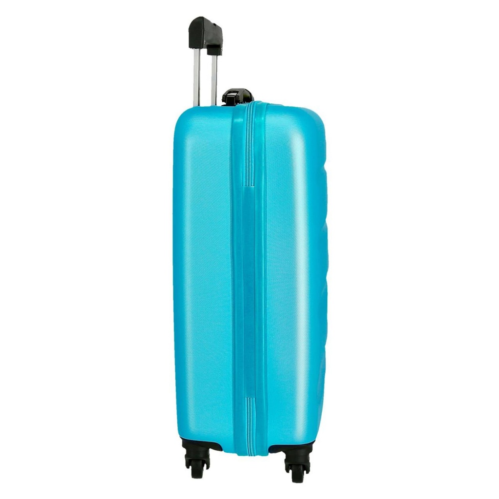 Sada cestovných kufrov Roll Road Flex Azul Claro, ABS, 55–65 cm